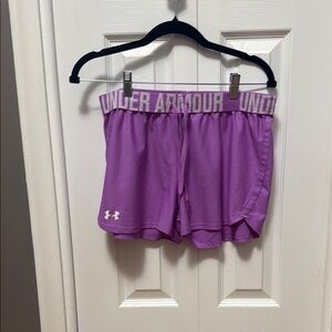 Under Armour Women's Purple Shorts